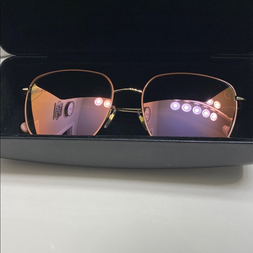 Versace pink sunglasses with case